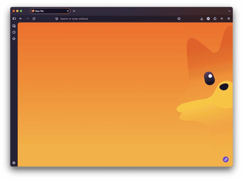 Firefox screenshot